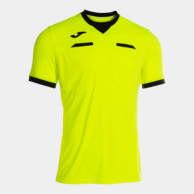 REFEREE SHORT SLEEVE T-SHIRT FLUOR YELLOW BLACK AMARILLO FLÚOR-NEGRO