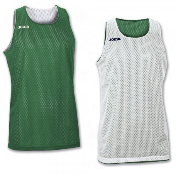 REVERSIBLET-SHIRT ARO GREEN-WHITE SLEEVELESS GREEN