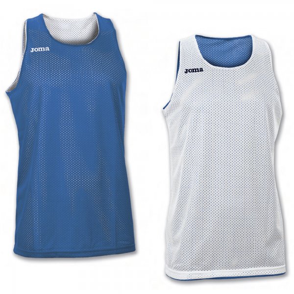 REVERSIBLET-SHIRT ARO ROYAL-WHITE SLEEVELESS ROYAL