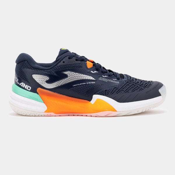 Тенис обувки ROLAND MEN 2603 NAVY BLUE ORANGE NAVY-ORANGE