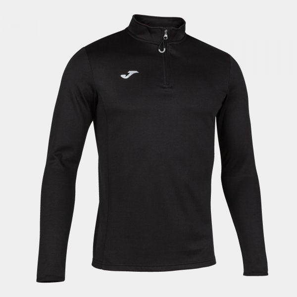 Суитшърт за бягане SWEATSHIRT RUNNING NIGHT черно