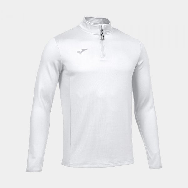 Суитшърт за бягане SWEATSHIRT RUNNING NIGHT бяло