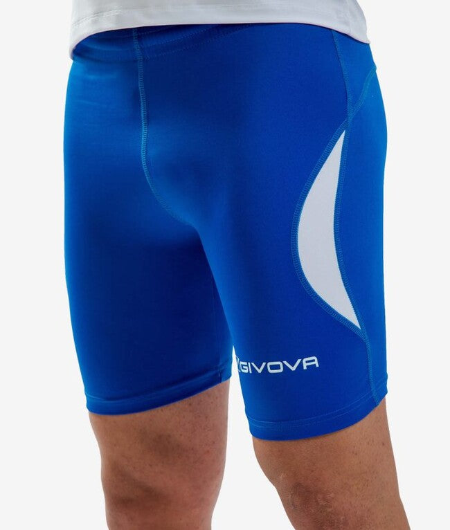 RUNNING SHORT AZZURRO