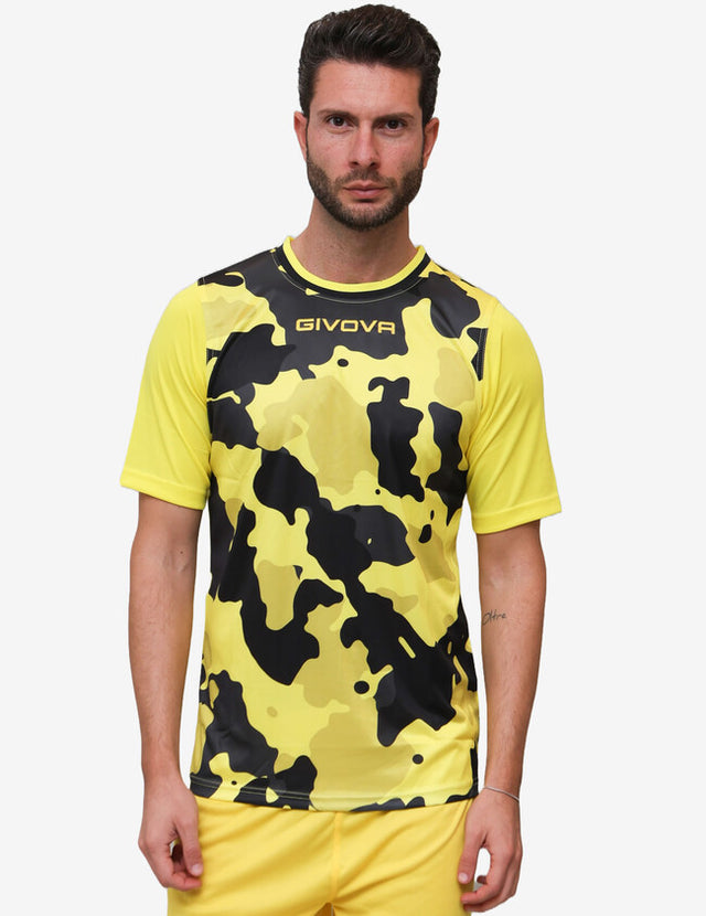 Фланелка SHIRT ARMY жълто-черно