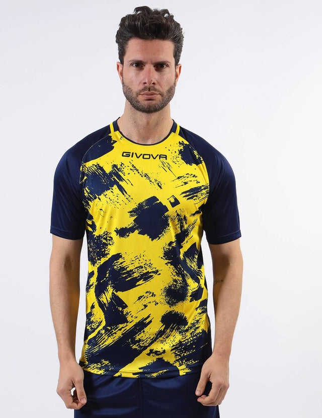 Фланелка SHIRT ART M/C жълто-синьо