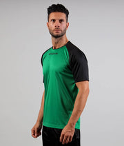 SHIRT CAPO INTERLOCK VERDE/NERO