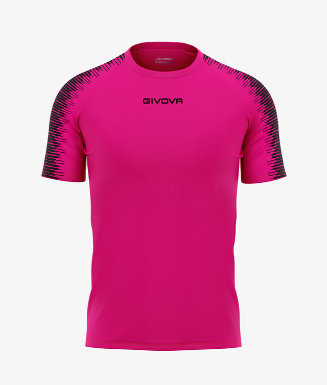 Фланелка / тениска SHIRT CLUB фуксия-черно