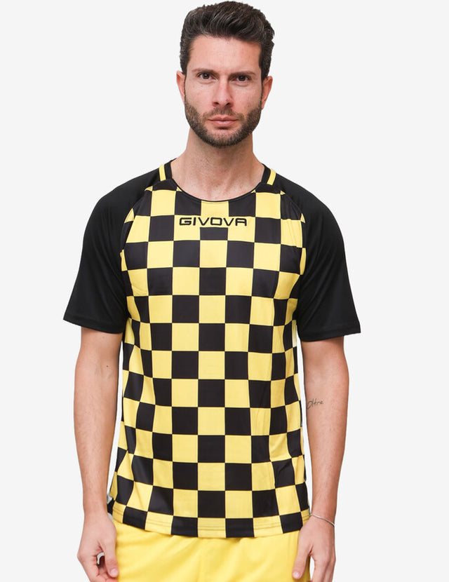 Фланелка SHIRT DAMA жълто-черно