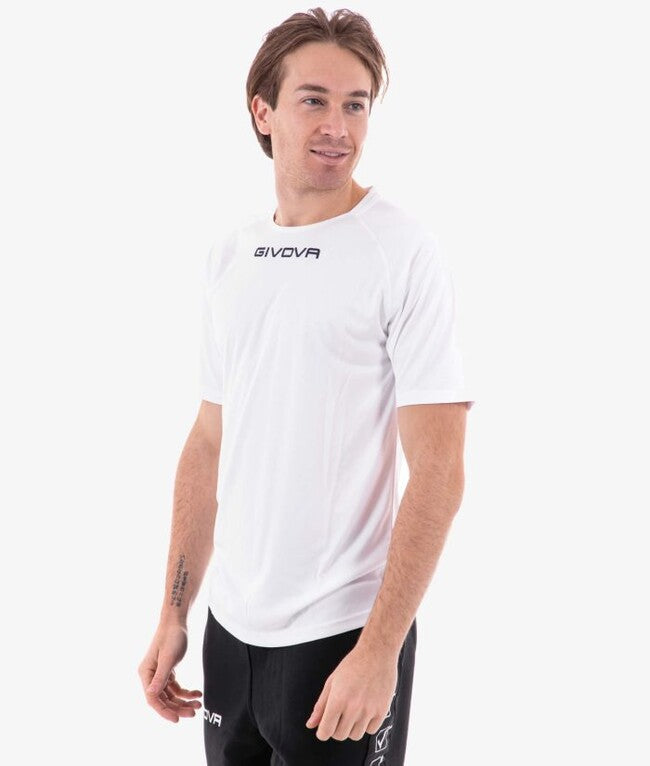 SHIRT GIVOVA ONE MICROFORATA BIANCO
