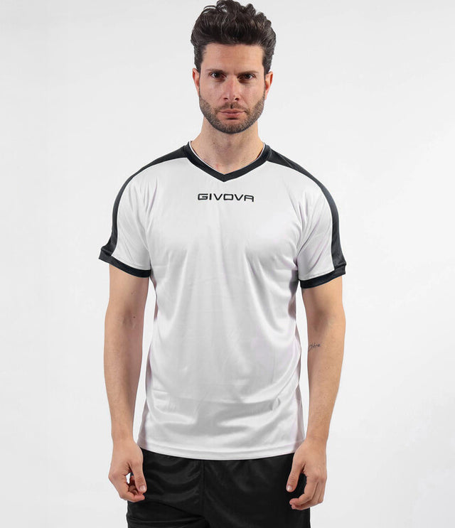 Фланелка SHIRT REVOLUTION бяло-черно