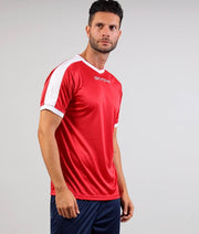 SHIRT REVOLUTION INTERLOCK ROSSO/BIANCO