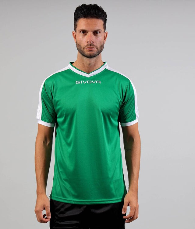 Фланелка SHIRT REVOLUTION зелено-бяло
