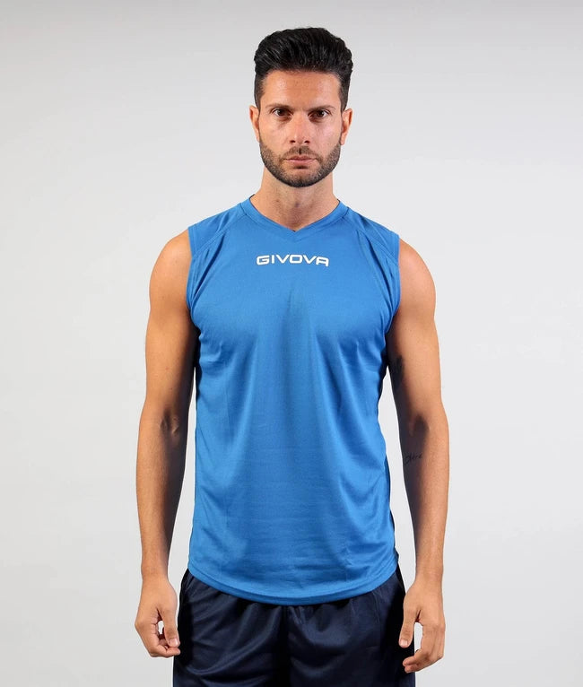 SHIRT SMANICATO GIVOVA ONE AZZURRO