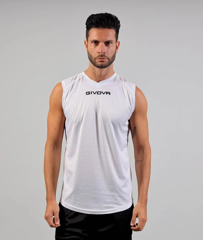 SHIRT SMANICATO GIVOVA ONE BIANCO