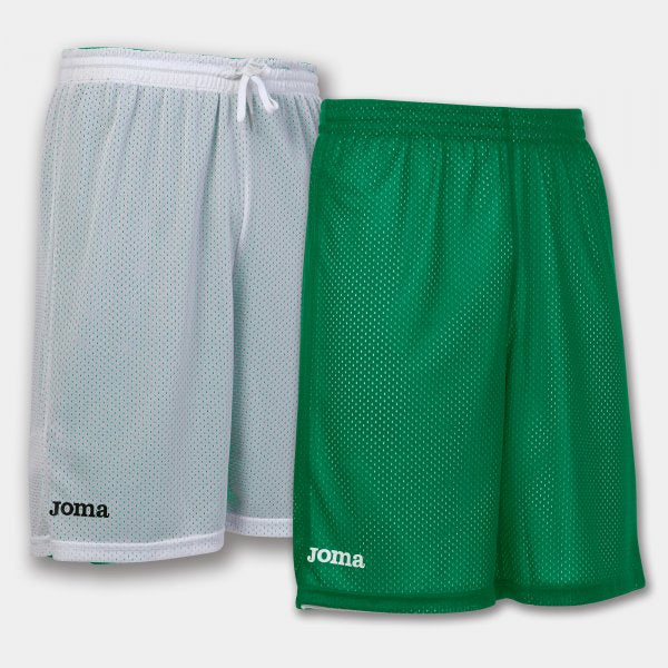 SHORT BASKET REVERSIBLE ROOKIE GREEN-WHITE GREEN-WHITE