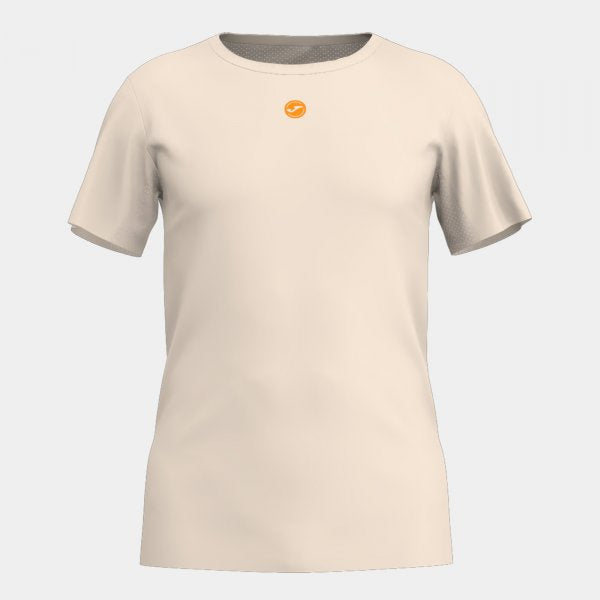 Поло блуза SHORT SLEEVE T-SHIRT бежово