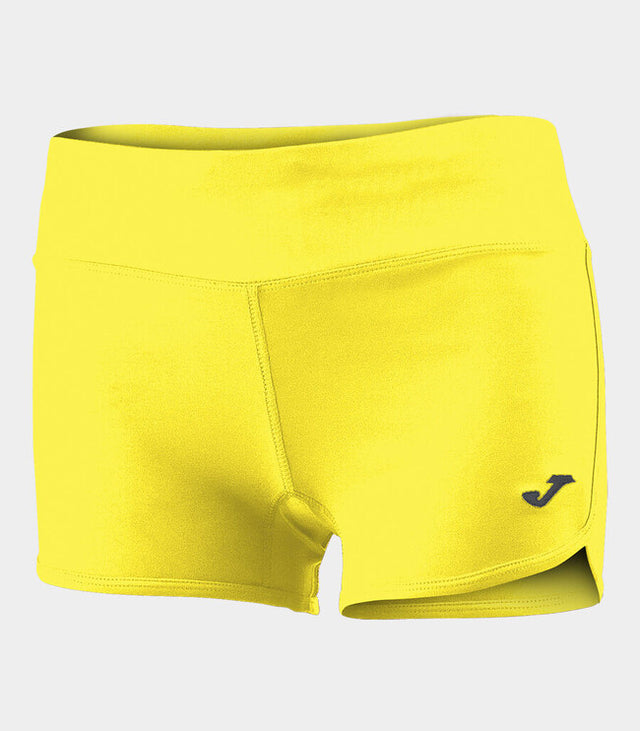 Дамски шорти за бягане WOMEN’S SHORTS STELLA II жълто