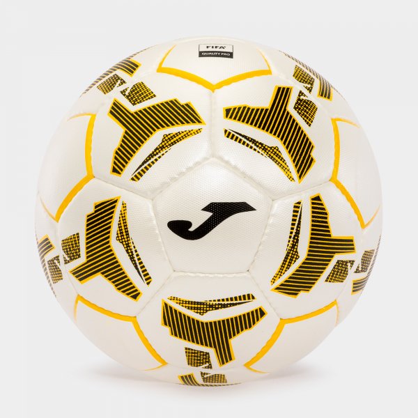 SIZE 5 FLAME III WHITE FOOTBALL WHITE-ORANGE