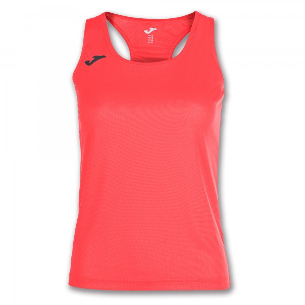 Дамски спортен потник SLEEVELESS T-SHIRT TANK TOP COMBI SIENA коралово флуоресцентно