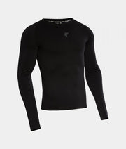 Поло блуза SNOW LONG SLEEVE T-SHIRT черно