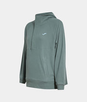 Дамска суитшърт SOFT HOODIE синьо - сиво