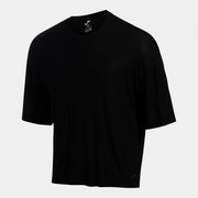 Поло блуза SOFT SHORT SLEEVE T-SHIRT черно