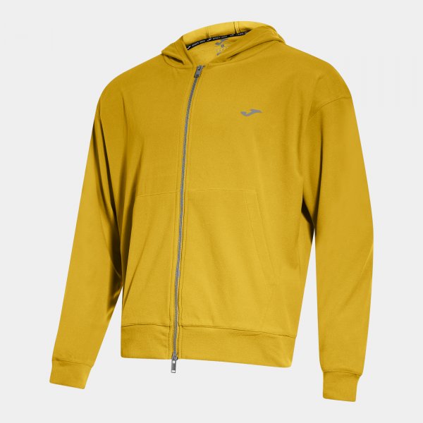 Суитшърт SOFT ZIP-UP HOODIE жълто