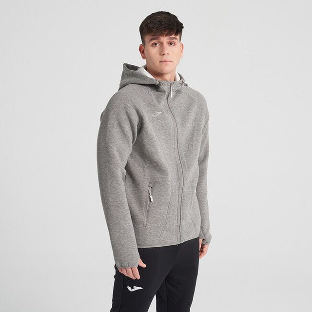 Софтшел суичър с качулка BASILEA SOFTSHELL HOODIE светло сив меланж