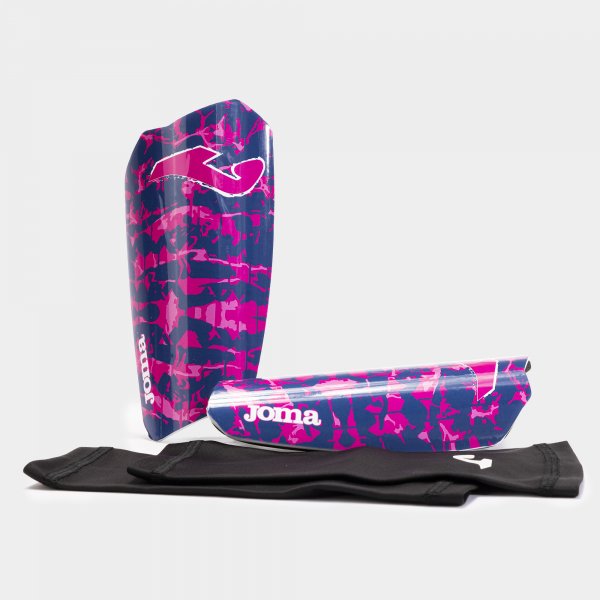 SPARTAN SHIN GUARDS NAVY PINK NAVY-PINK
