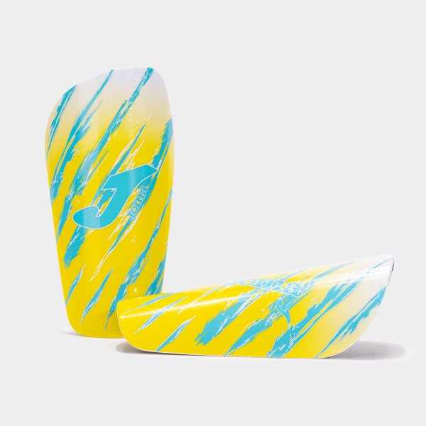Протектори SPIDER SHIN GUARDS жълто - оранжево флуоресцентно