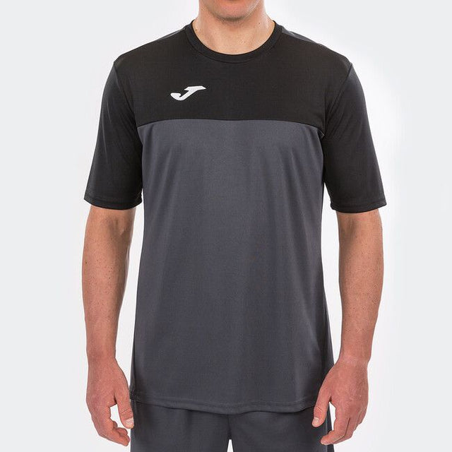 Фланелка S/S T-SHIRT WINNER антрацит черно