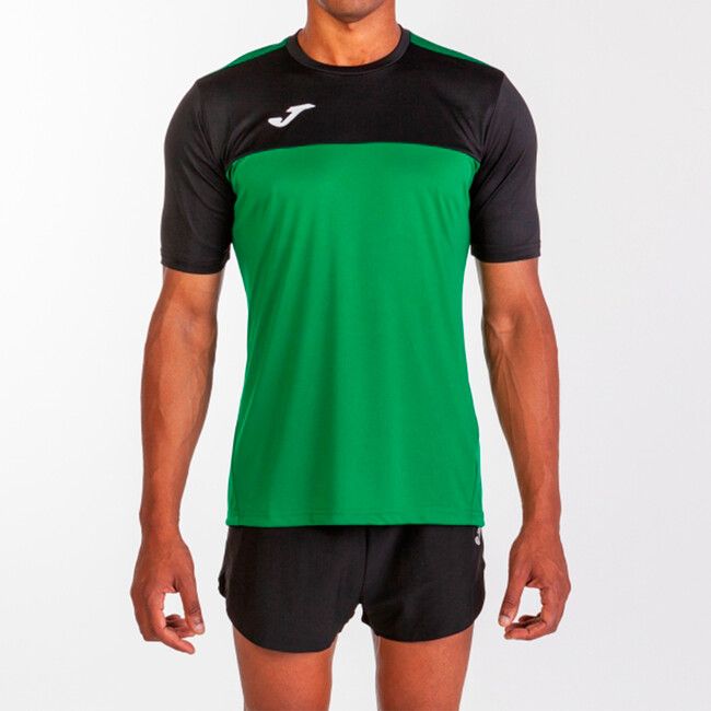 S/S T-SHIRT WINNER GREEN-BLACK GREEEN-BLACK