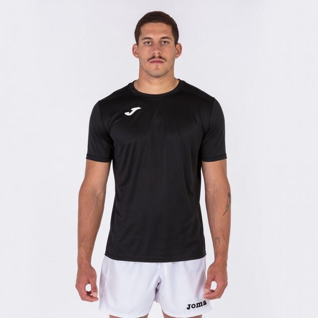 Фланелка / тениска STRONG SHORT SLEEVE T-SHIRT черно