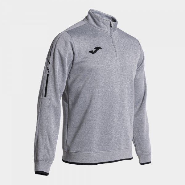 OLIMPIADA SWEATSHIRT MELANGE GREY BLACK GREY