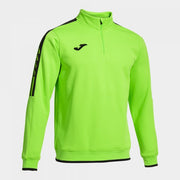 OLIMPIADA SWEATSHIRT FLUOR GREEN BLACK VERDE FLÚOR-NEGRO