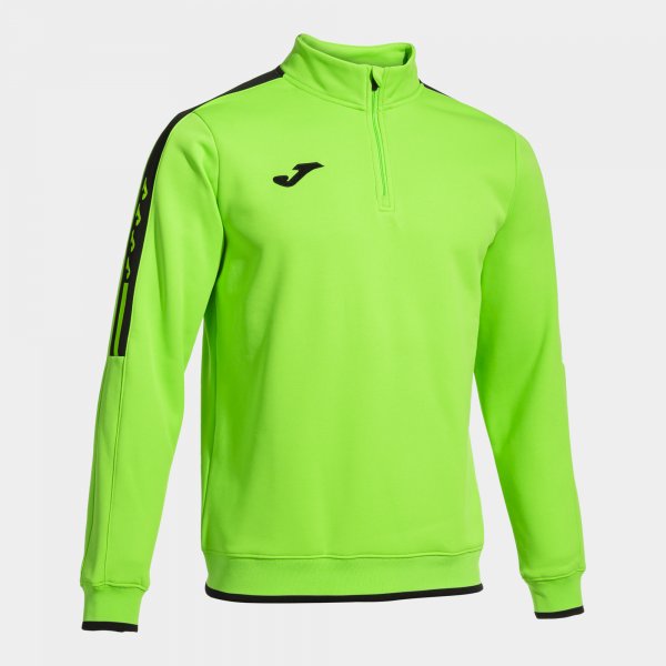 OLIMPIADA SWEATSHIRT FLUOR GREEN BLACK VERDE FLÚOR-NEGRO