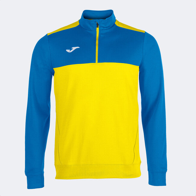 WINNER SWEATSHIRT YELLOW-ROYAL BLUE YELLOW-ROYAL
