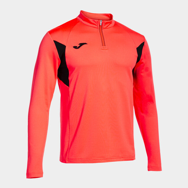 WINNER III SWEATSHIRT FLUOR CORAL BLACK CORAL FLÚOR-NEGRO