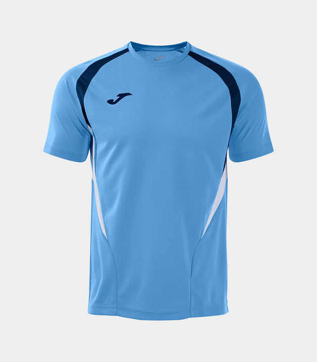 Тениска T-CHAMPIONSHIP SHORT SLEEVE T-SHIRT светло синьо морско синьо