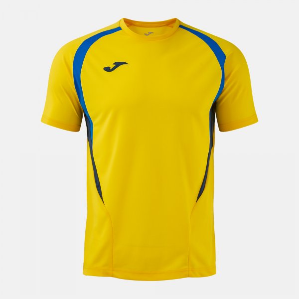 Тениска T-CHAMPIONSHIP SHORT SLEEVE T-SHIRT жълто азурно