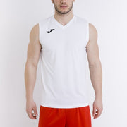 T-SHIRT BASIC WHITE SLEEVELESS WHITE