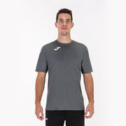 T-SHIRT COMBI ANTHRACITE S/S GRIS MELANGE OSCURO