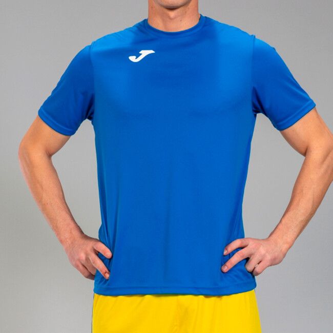 T-SHIRT COMBI ROYAL S/S ROYAL