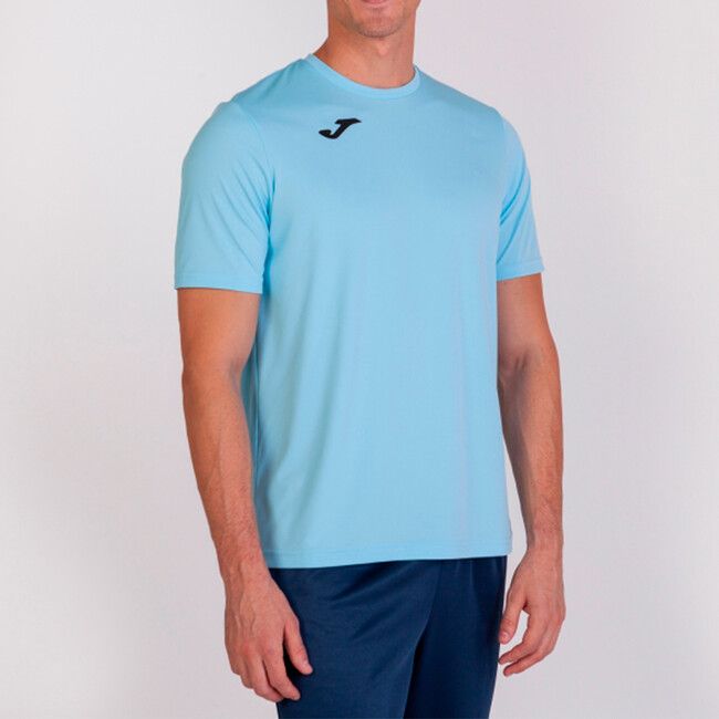 T-SHIRT COMBI SKY S/S LIGHT BLUE