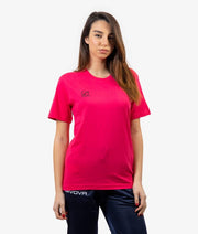 Тениска с къс ръкав T-SHIRT COTONE ACTION фуксия