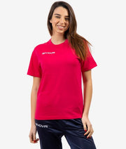 Тениска с къс ръкав T-SHIRT COTONE FRESH фуксия флуо