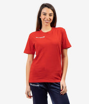 Тениска с къс ръкав T-SHIRT COTONE FRESH червено