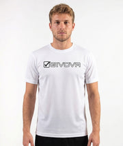 Тениска T-SHIRT COTONE MONDO бяло