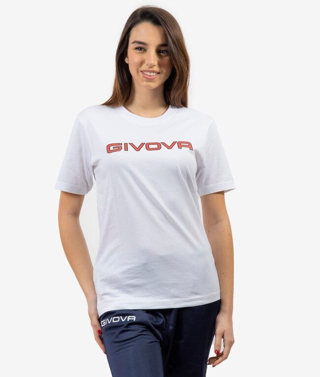 Тениска с къс ръкав T-SHIRT COTONE SPOT бяло