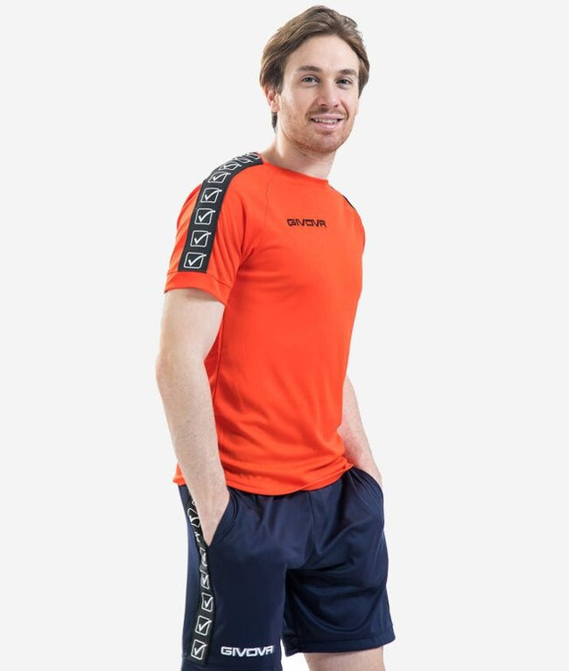 Тениска T-SHIRT POLY BAND оранжево